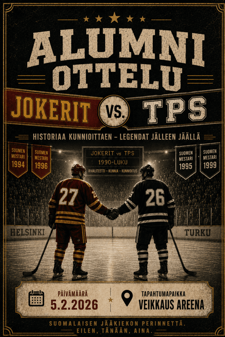 Alumni Ottelu Jokerit-TPS